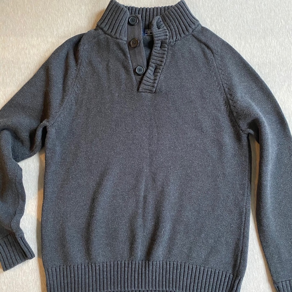 J. Crew Cotton Knit Sweater